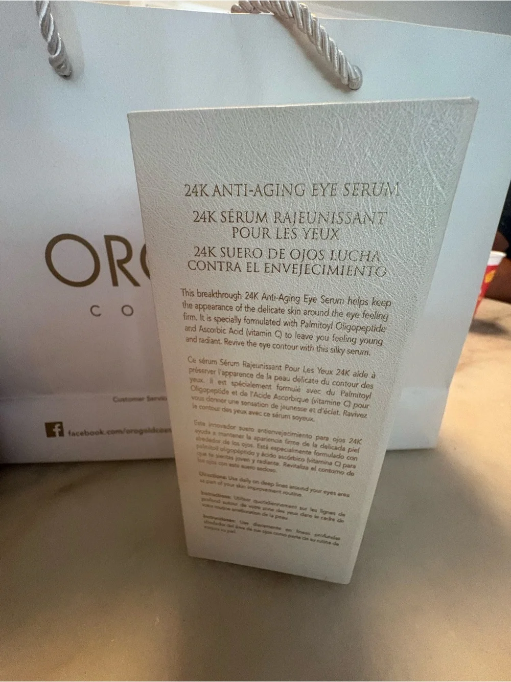 Orogold 24k ANTI-AGING EYE SERUM